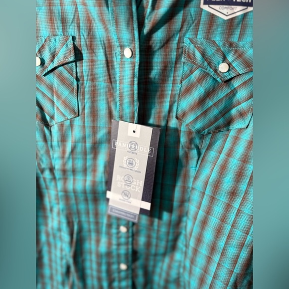 Panhandle Slim Blue Casual Skirt Size M - Picture 4 of 10